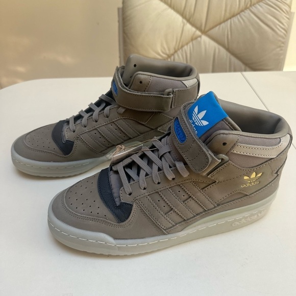 🔥 🆕 ADIDAS ORIGINALS Forum Forum Mid Clay Sesame 84 Men’s Size 8.5 - Picture 7 of 16